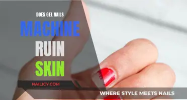 Gel Nails: Machine's Skin Impact Explored