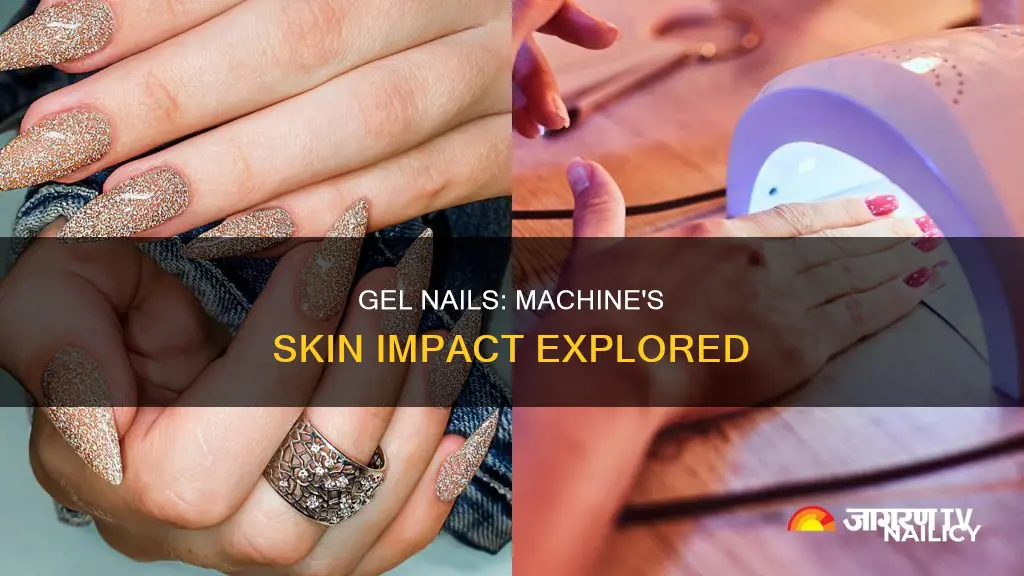 does gel nails machine ruin skin