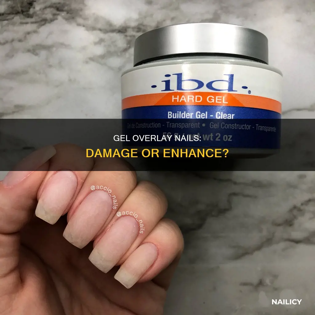 does gel overlay damage nails