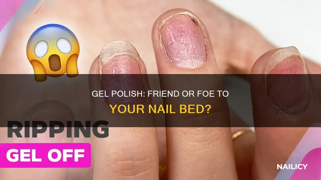 does gel polish damage nail bed