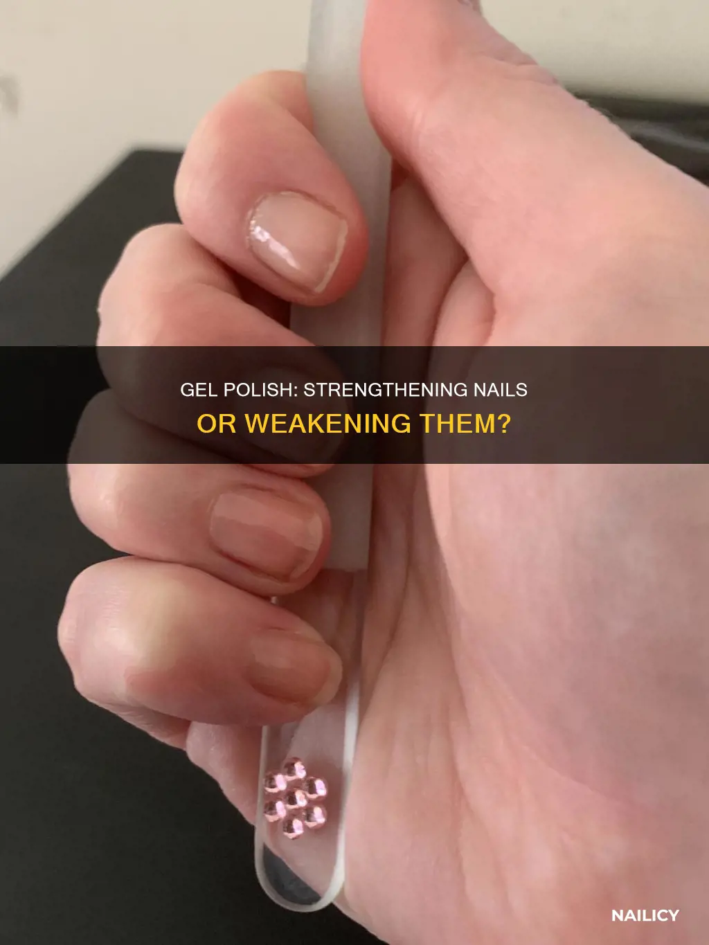 does gel polish strenghten nails