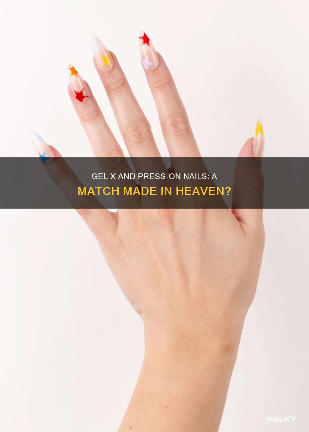 does gel x work on press on nails