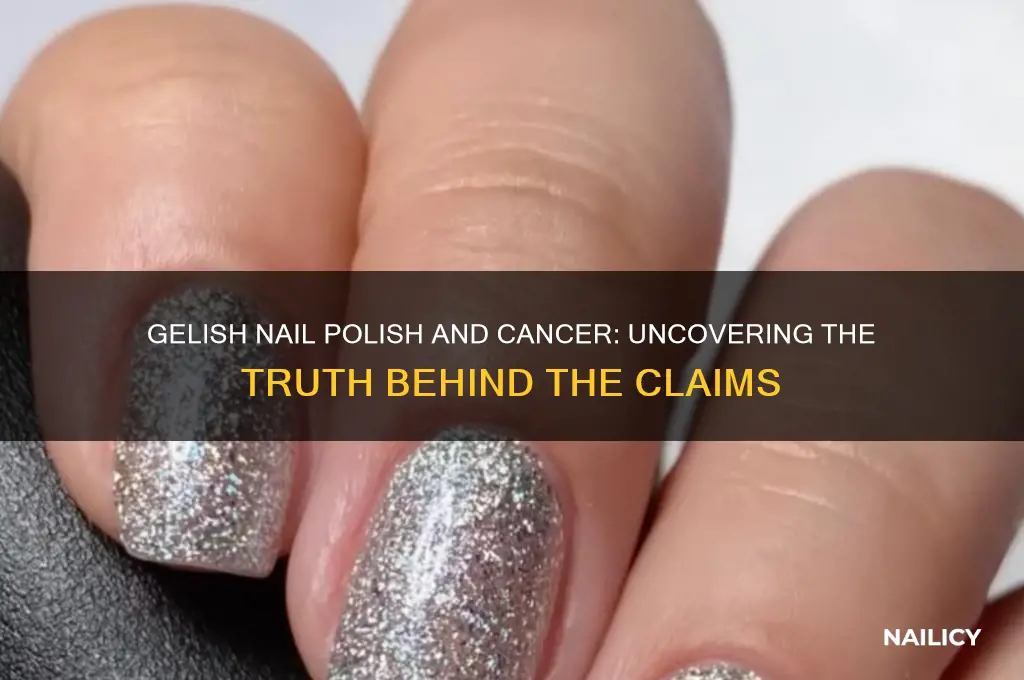 does gelish nail polish cause cancer