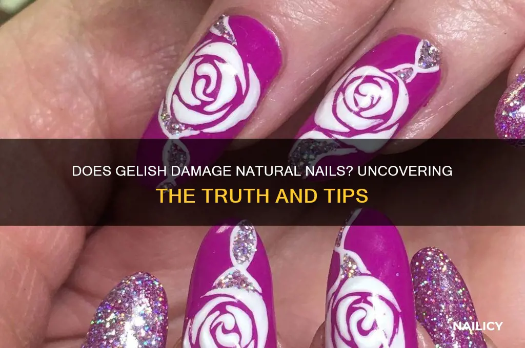 does gelish ruin natural nails
