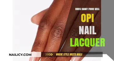 Does Giant Food Carry OPI Nail Lacquer? Find Out Here