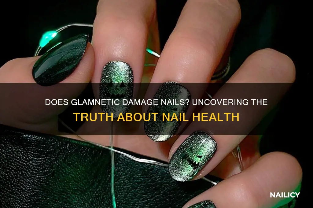 does glamnetic damage nails
