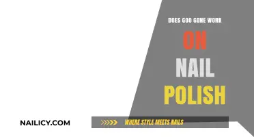 Does Goo Gone Effectively Remove Nail Polish? A Complete Guide