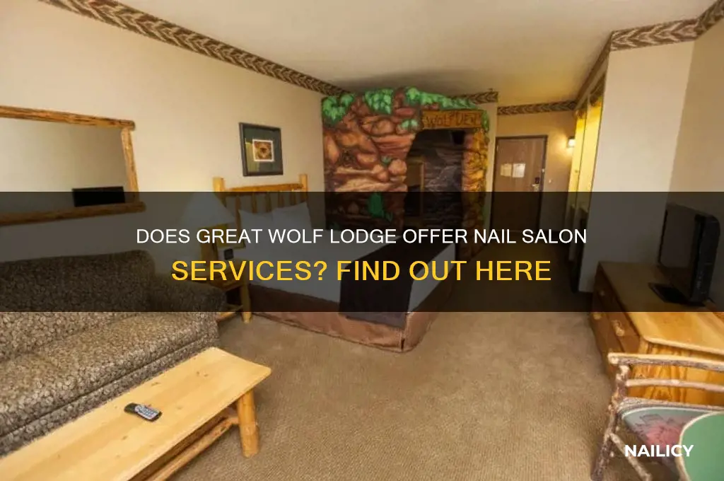 does great wolf lodge have a nail salon