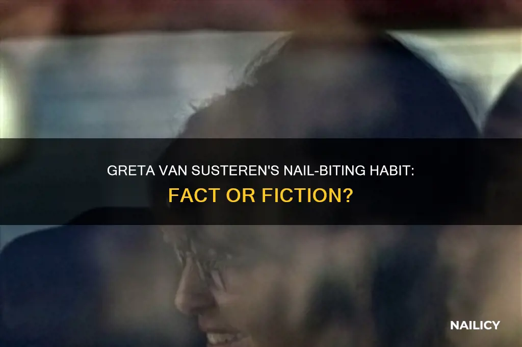does greta van sustern bite her nails