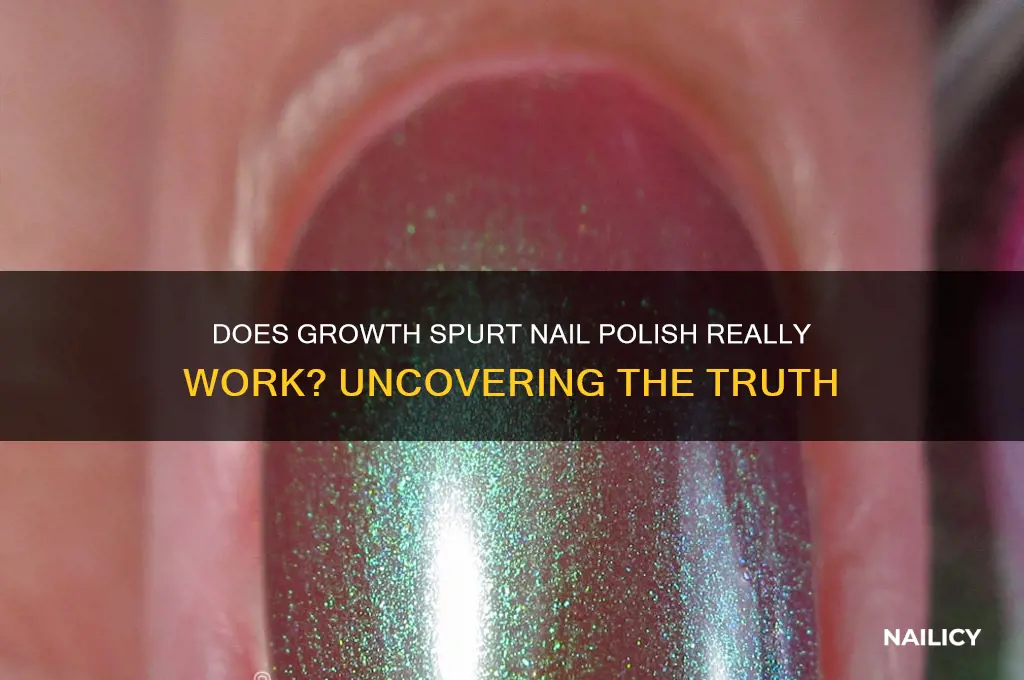 does growth spurt nail polish work