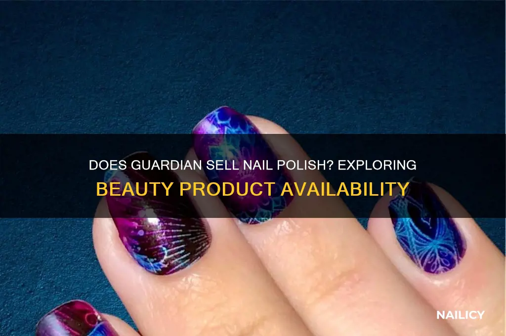 does guardian sell nail polish