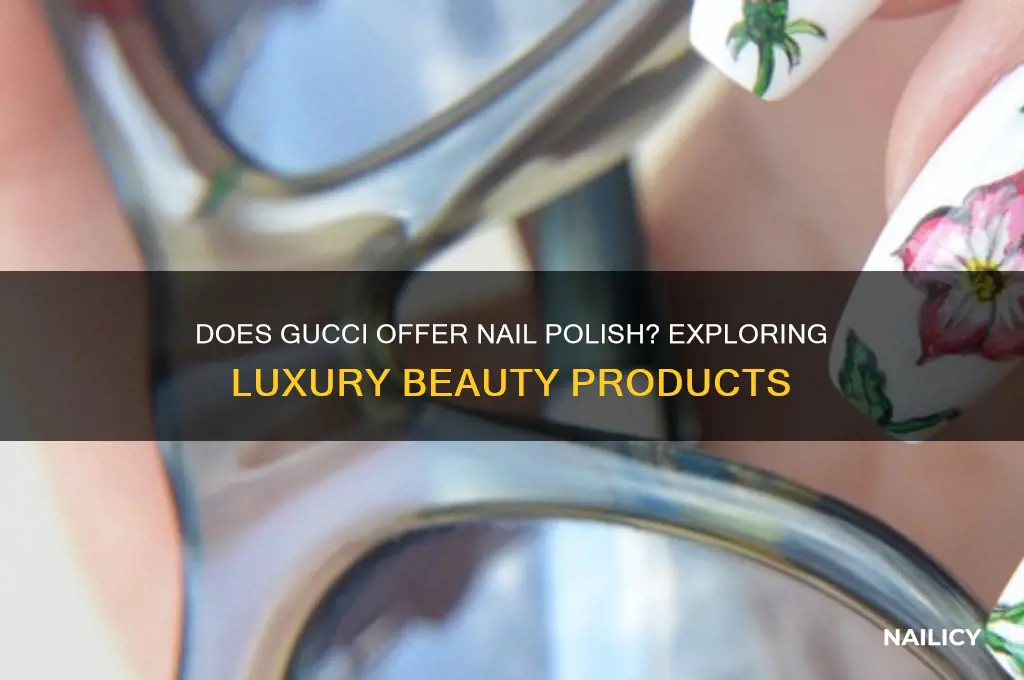 does gucci have nail polish