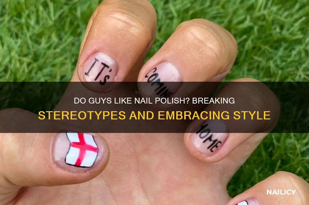 does guys like nail polish