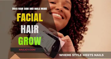 Does Hair, Skin, and Nails Supplement Boost Facial Hair Growth?