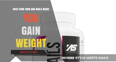 Does Hair, Skin, and Nails Supplement Cause Weight Gain?