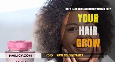 Hair, Skin, and Nails Vitamins: Do They Help Hair Growth?