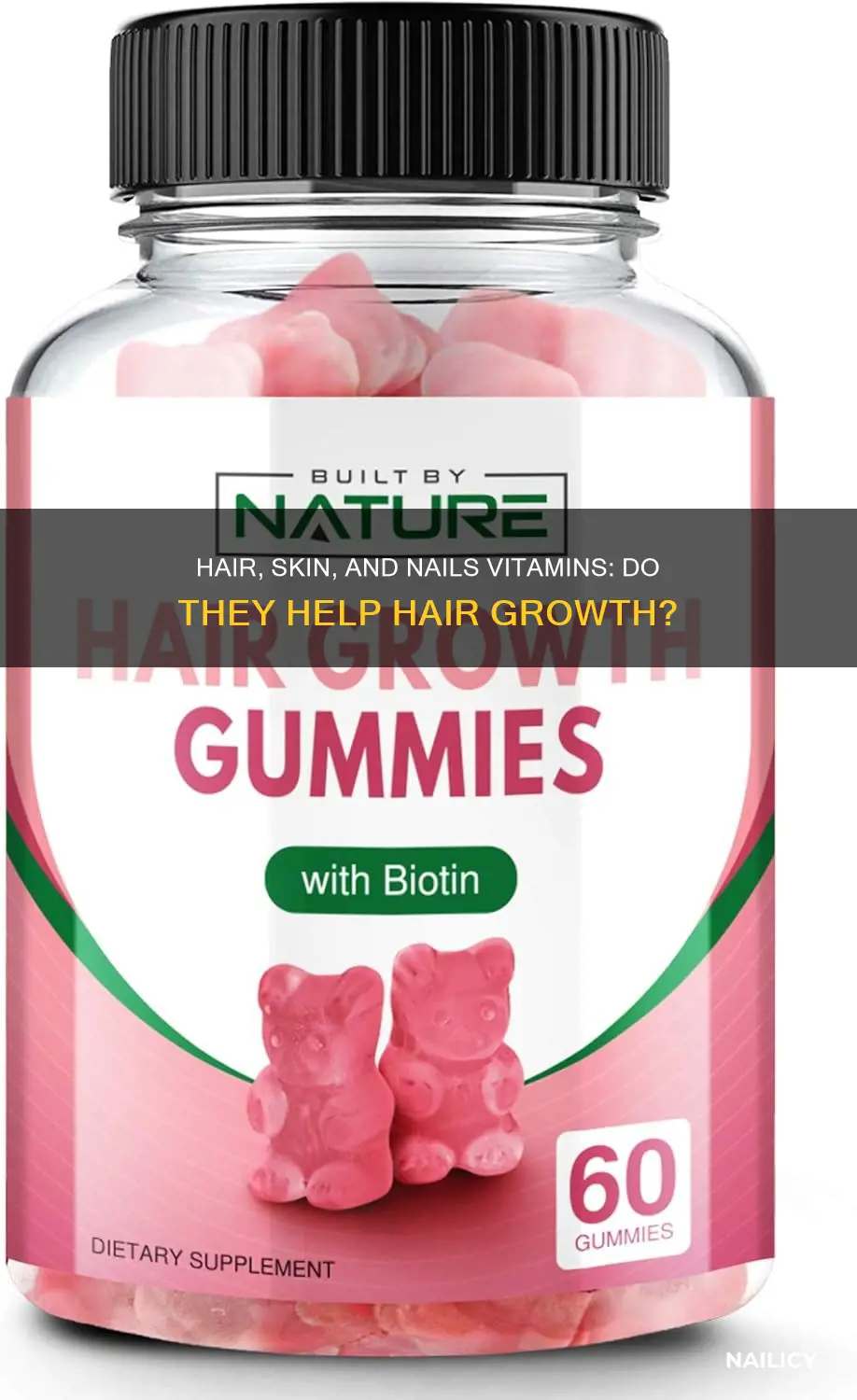 does hair skin and nails vaitams help your hair grow