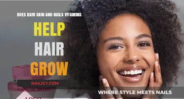 Hair, Skin, Nails Vitamins: Do They Help Hair Growth?