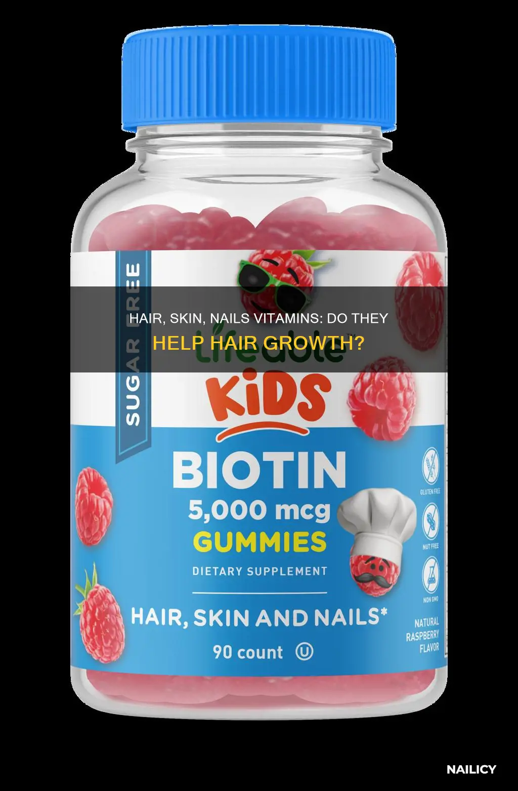 does hair skin and nails vitamins help hair grow