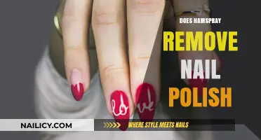 Hairspray: A Quick Fix for Nail Polish Removal?