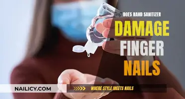 Hand Sanitizer: A Threat to Healthy Fingernails?