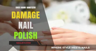 Hand Sanitizer and Nail Polish: Does It Cause Damage?