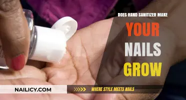 Hand Sanitizer: A Nail Growth Miracle?