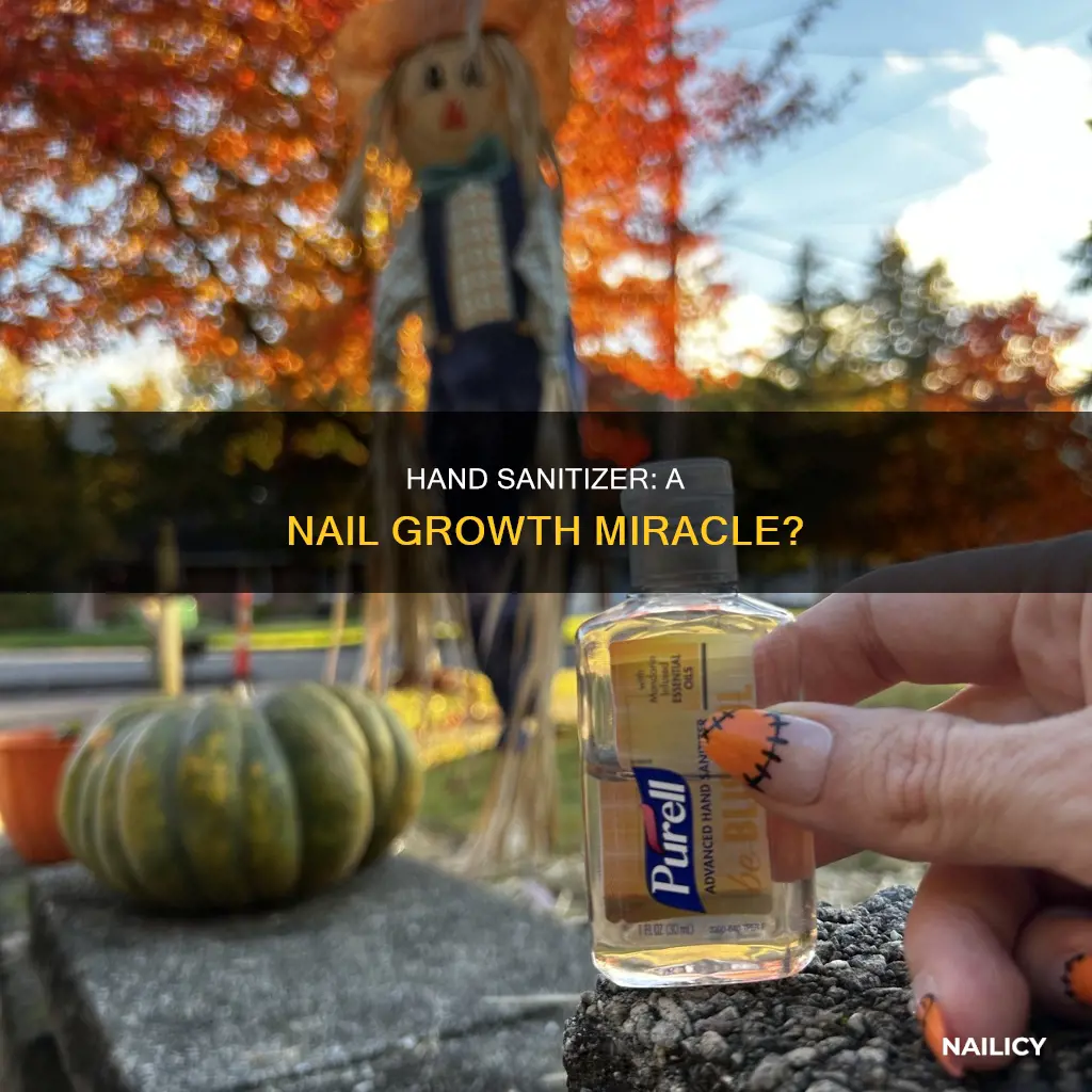 does hand sanitizer make your nails grow