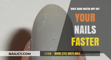 Hard Water's Impact: Does It Accelerate Nail Dryness?