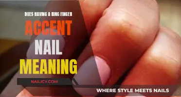 Unraveling the Mystery: Does Your Ring Finger's Accent Nail Hold a Secret?