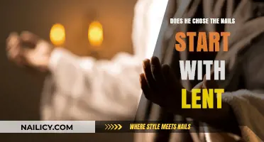 Does He Choose Nails? Reflecting on Lent's Sacrificial Beginnings