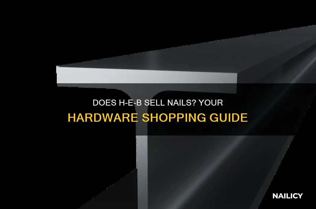 does heb sell nails