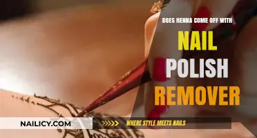 How to Remove Henna Stains with Nail Polish Remover