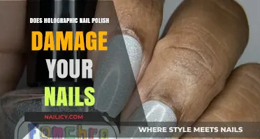 Holographic Nail Polish: Safe or Damaging for Your Nails?