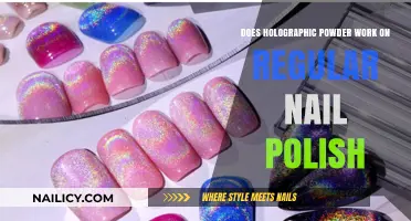 Holographic Powder on Regular Nail Polish: Does It Really Work?