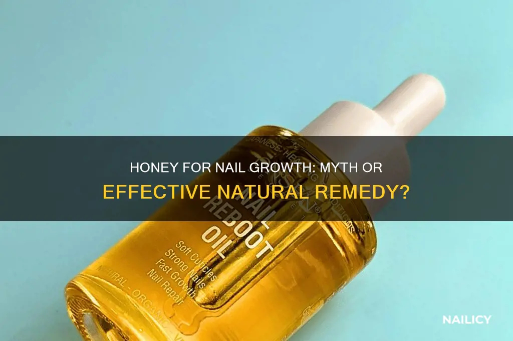 does honey make your nails grow