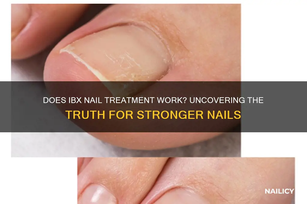 does ibx nail treatment work