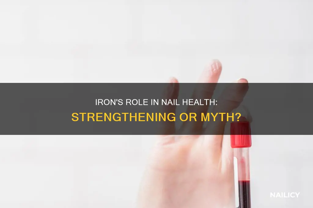 does iron help nails