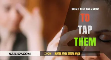 Tapping Nails: Does This Habit Help Them Grow?