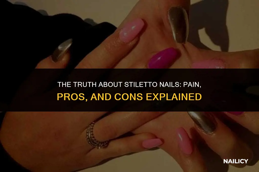does it hurt when you get stilleto nails