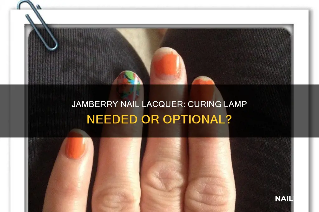 does jamberry nail lacquer require the curing lamp