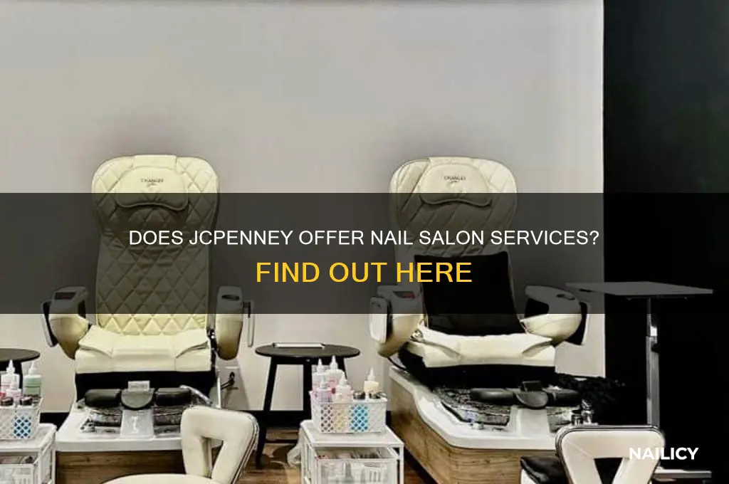 does jcpenney have a nail salon