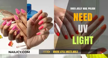Does Jelly Nail Polish Require UV Light for Long-Lasting Shine?