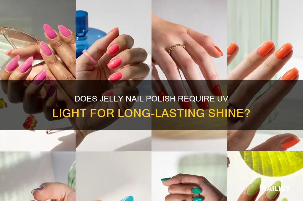 does jelly nail polish need uv light