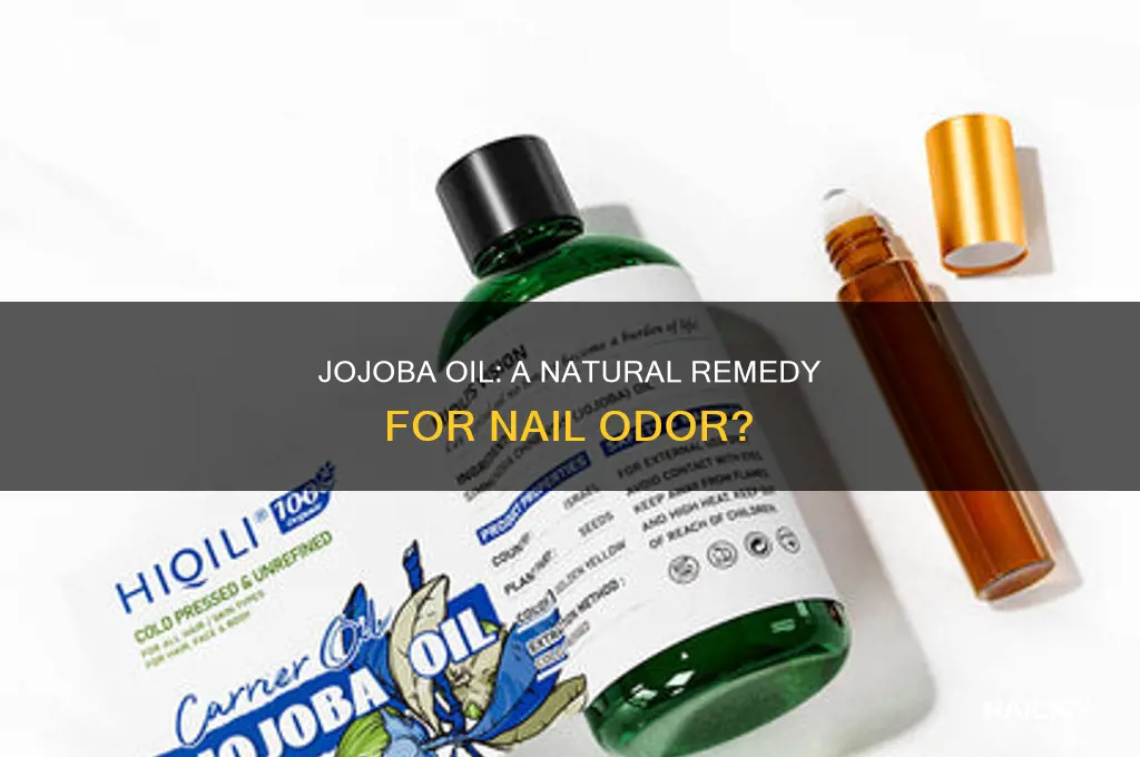 does jojoba oil help with smell under nails