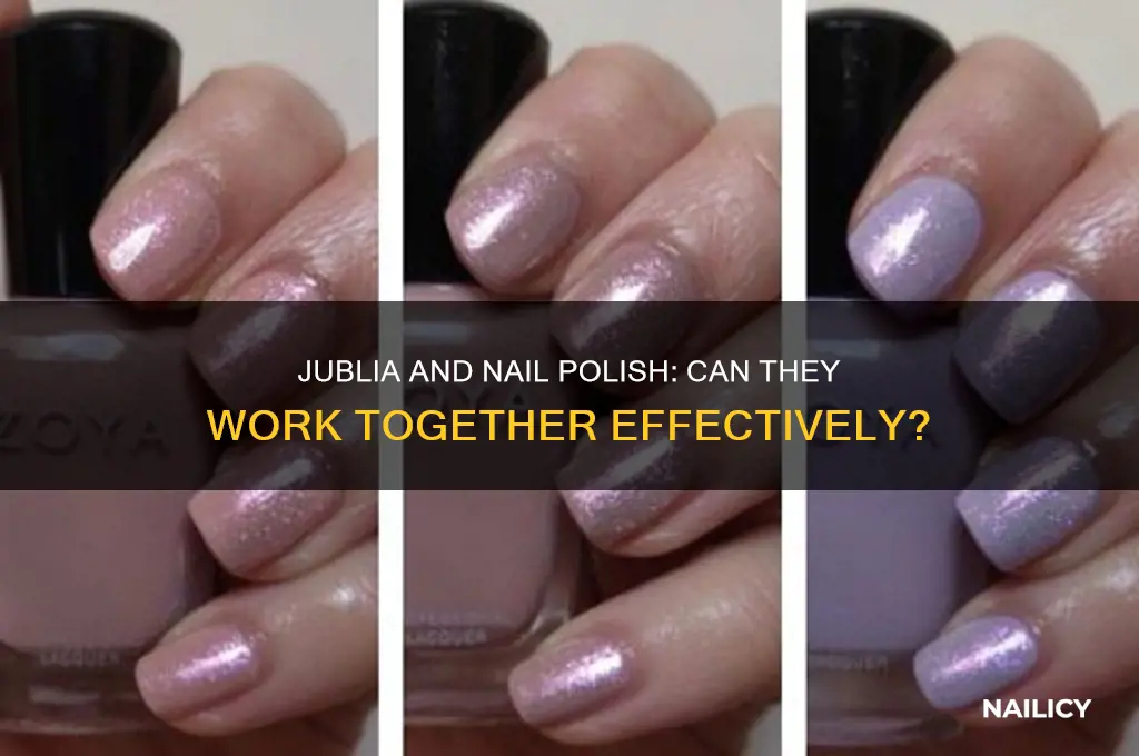 does jublia work over nail polish