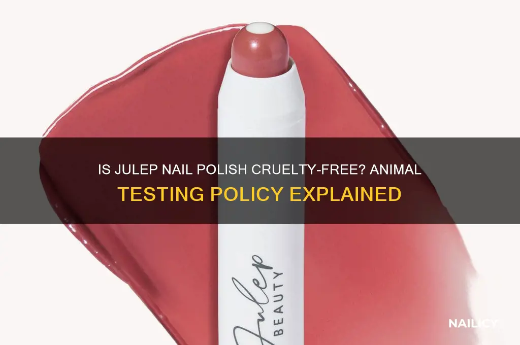does julep nail polish test on animals