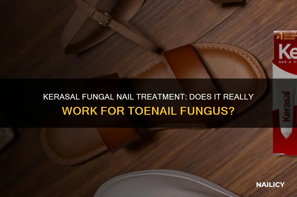 does kerasal fungal nail work