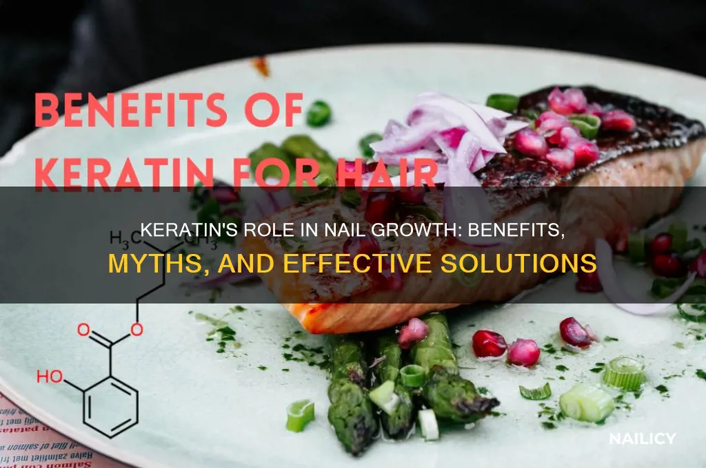 does keratin help grown nails