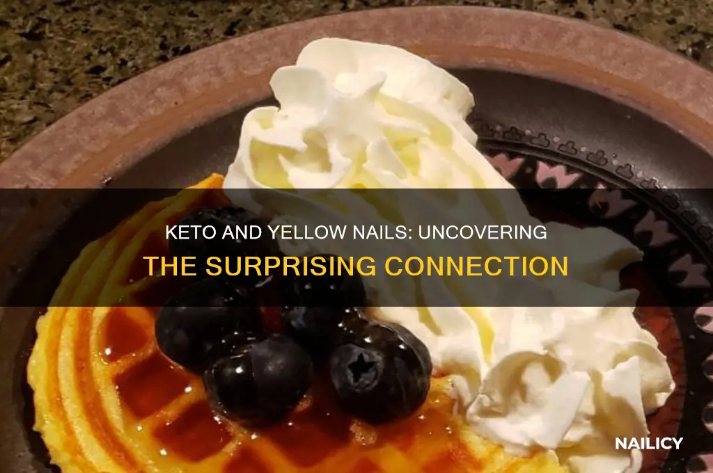 does keto make your nails turn yellow